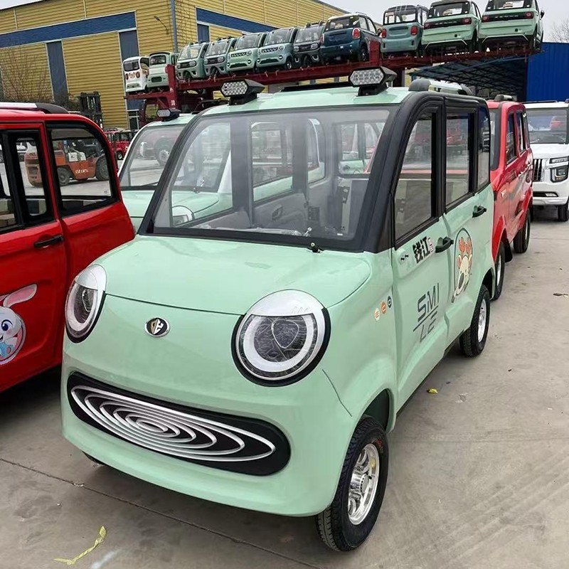 Electric four-wheeled vehicle