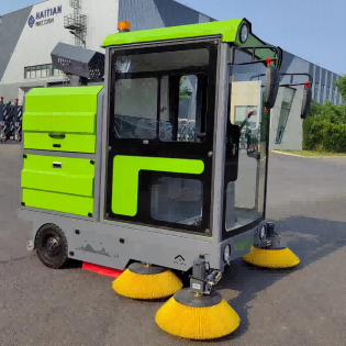 industrial electric floor sweeper
